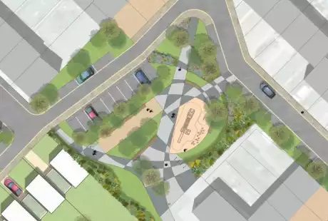 ZAC Meilbourg - Savart Paysage - urbaniste paysagiste-biodiversité-développement durable – parking végétal et paysager- assainissement alternatif