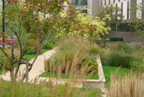 Savart Paysage-urbaniste paysagiste - Sainte-Savine – Aube – Grand Est – jardin privé – espace résidentiel – SA HLM Mon logis