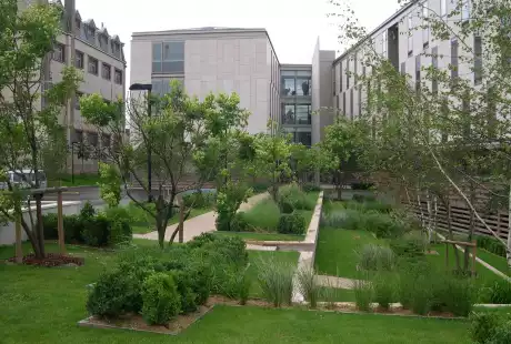Savart Paysage-urbaniste paysagiste - Sainte-Savine – Aube – Grand Est – jardin privé – espace résidentiel – SA HLM Mon logis