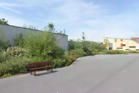 Savart Paysage – Reims – groupe scolaire Dauphinot - urbaniste paysagiste – biodiversité - développement durable – jardins d’application