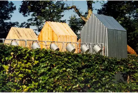 Savart paysage - paysagiste urbaniste – Chaumont-sur-Loire –Loir-et-cher- Centre-Val de Loire – Festival International des jardins - Les trois Cabanes – petit espace- parc public –développement durable – biodiversité- potager