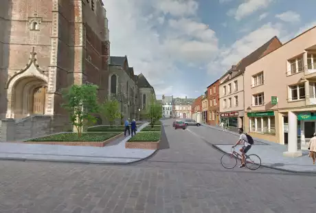 Savart Paysage - paysagiste urbaniste- Vervins - Aisne – Hauts-de-France - centre-ville - centre ancien - requalification urbaine – urbanisme