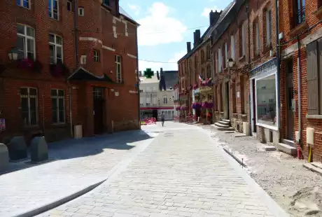 Savart Paysage - paysagiste urbaniste- Vervins - Aisne – Hauts-de-France - centre-ville - centre ancien - requalification urbaine – urbanisme