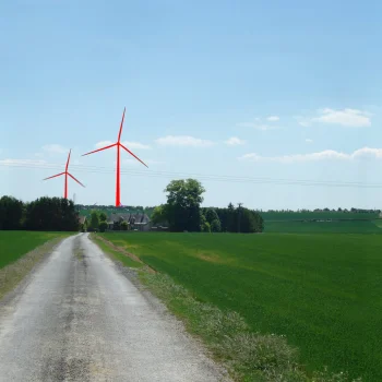 Eolien: Volet paysager de l'étude d'impact pour un projet de 6 éoliennes