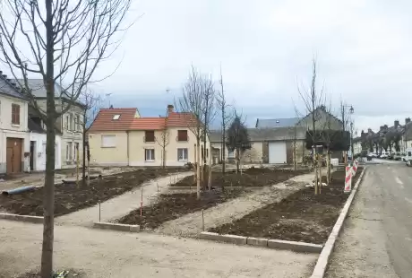 Savart Paysage - paysagiste urbaniste – Urbaniste Aisne – Paysagiste concepteur - Urbanisme - Paysagiste urbaniste Hauts de France – Urbaniste Hauts de France - Braine - Place Schoenenberger - Aisne - Hauts de France