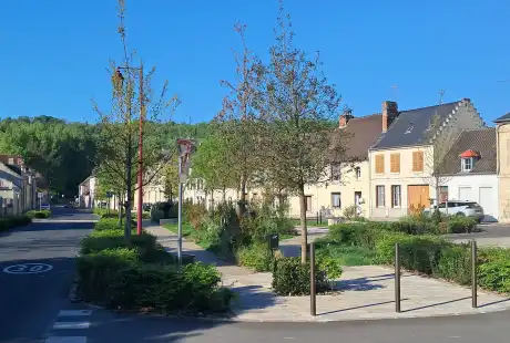 Savart Paysage - paysagiste urbaniste – Urbaniste Aisne – Paysagiste concepteur - Urbanisme - Paysagiste urbaniste Hauts de France – Urbaniste Hauts de France - Braine - Place Schoenenberger - Aisne - Hauts de France