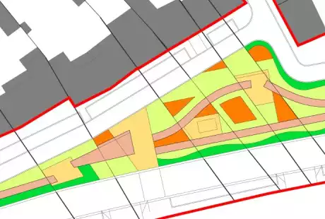 Savart Paysage - paysagiste urbaniste – Urbaniste Aisne – Paysagiste concepteur - Urbanisme - Paysagiste urbaniste Hauts de France – Urbaniste Hauts de France - Braine - Place Schoenenberger - Aisne - Hauts de France