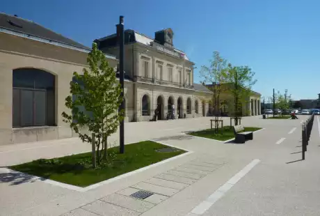 Savart Paysage - paysagiste urbaniste - Urbaniste Meuse - Paysagiste urbaniste Meuse - Bar-le-Duc - Meuse - Grand Est - pôle multimodal - aménagement public - parvis gare