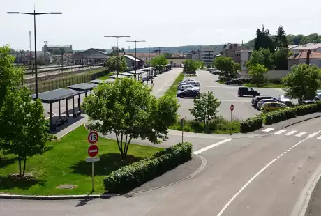 Savart Paysage - paysagiste urbaniste - Urbaniste Meuse - Paysagiste urbaniste Meuse - Bar-le-Duc - Meuse - Grand Est - pôle multimodal - aménagement public - parvis gare