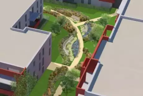Reims- Bouygues immobilier - Savart Paysage - urbaniste paysagiste-biodiversité- aménagement durable