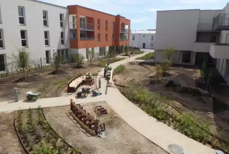 Reims- Bouygues immobilier - Savart Paysage - urbaniste paysagiste-biodiversité- aménagement durable