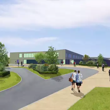 Espace extérieurs de l'ensemble scolaire Joseph Cressot