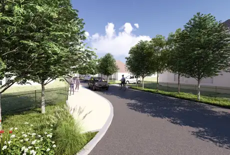Savart Paysage - Paysagiste Urbaniste Hauts de France - Oignies - Cité Declercq - Urbaniste - Requalification urbaine - Requalification cité - maître d&, 39;oeuvre paysagiste - Hauts-de-France - Oignies