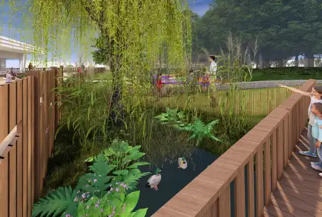 Savart Paysage - paysagiste urbaniste – paysagiste concepteur Ardenne – Paysagiste Ardenne - aménagement paysagers – concours – Cour de récréation - Villers-Semeuse – Ardenne – Grand-Est