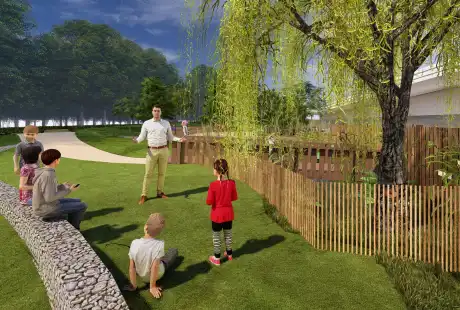 Savart Paysage - paysagiste urbaniste – paysagiste concepteur Ardenne – Paysagiste Ardenne - aménagement paysagers – concours – Cour de récréation - Villers-Semeuse – Ardenne – Grand-Est