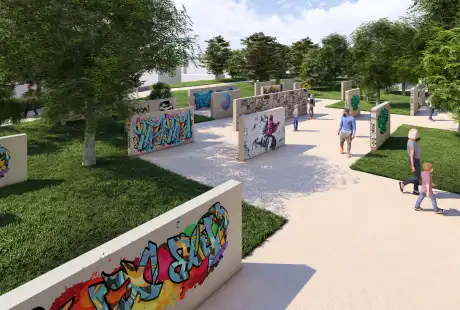Savart Paysage - paysagiste urbaniste – aménagement paysager – paysagiste concepteur marne – déconstruction – réemploi matériaux – Verbeau – Châlons-en-Champagne – Marne – Grand Est