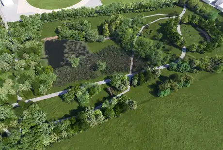 Savart Paysage - paysagiste urbaniste – paysagiste concepteur marne - maîtrise d&, 39;oeuvre – aménagement – zone humide - peupleraie - Saint-Martin-sur-le-Pré – Marne – Grand-Est