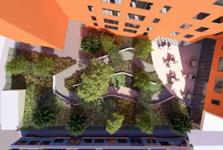 Savart Paysage - paysagiste urbaniste – paysagiste concepteur marne – Aménagement paysager - Novotel – Reims – Marne – Grand-Est