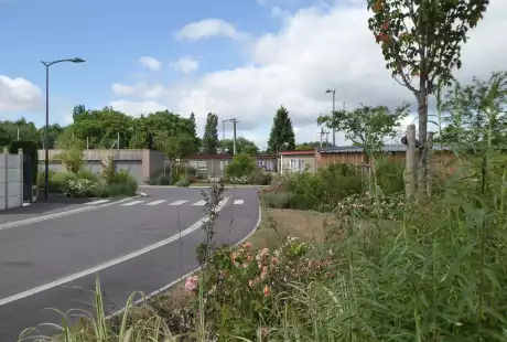 Pecquencourt-Unesco-Lemay Sainte-Marie-la place centrale-Savart Paysage - urbaniste paysagiste-biodiversité-développement durable-jardins familiaux