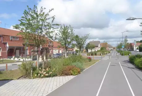 Pecquencourt-Unesco-Lemay Sainte-Marie-la place centrale-Savart Paysage - urbaniste paysagiste-biodiversité-développement durable-jardins familiaux