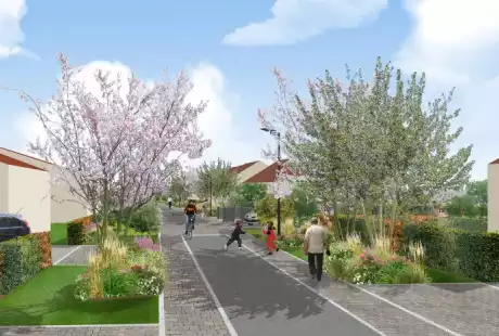 Savart Paysage – paysagiste urbaniste -  Coucy-le-Château-Auffrique – Aisne – Hauts-de-France –  Frange urbaine – urbanisme – biodiversité – développement durable