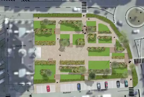 Rethel - Savart Paysage –  paysagiste urbaniste - Ardennes – Grand-Est – jardin –place-jardin