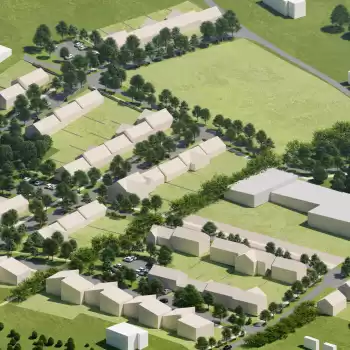 Nouveau quartier d'habitat