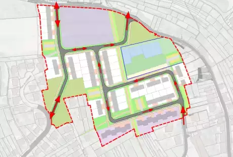 Savart Paysage - paysagiste urbaniste meurthe et moselle – paysagiste concepteur - maîtrise d oeuvre paysage - projet – ecoquartier - Custines - Meurthe et Moselle 