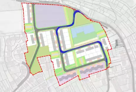 Savart Paysage - paysagiste urbaniste meurthe et moselle – paysagiste concepteur - maîtrise d oeuvre paysage - projet – ecoquartier - Custines - Meurthe et Moselle 