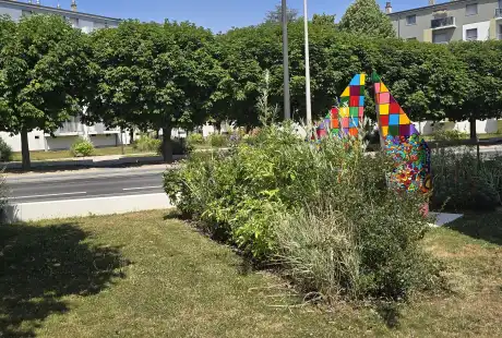 Savart Paysage - paysagiste urbaniste – concepteur paysagiste marne - Projet – Reims – Aviateurs – Logements - sociaux