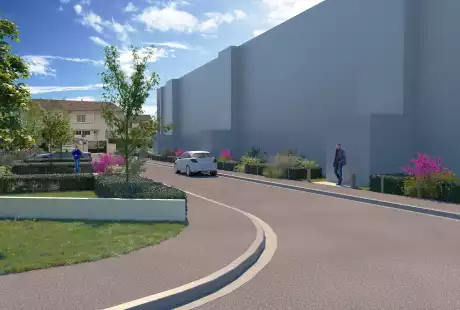 Savart Paysage - paysagiste urbaniste – concepteur paysagiste marne - étude de définition – Reims – Aviateurs – Logements - sociaux