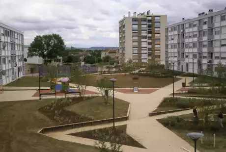 Savart paysage - Pont à Mousson – Meurthe-et-Moselle – Grand Est - requalification urbaine -  renouvellement urbain - développement durable – biodiversité