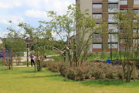 Savart paysage - Pont à Mousson – Meurthe-et-Moselle – Grand Est - requalification urbaine -  renouvellement urbain - développement durable – biodiversité