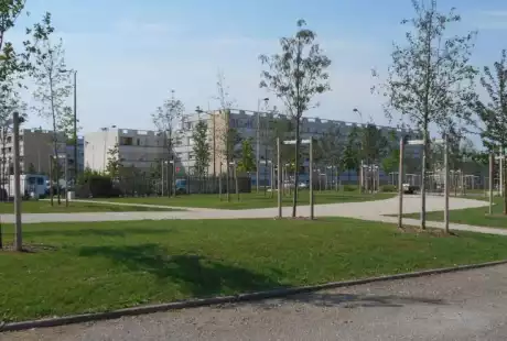 Savart Paysage - urbaniste paysagiste - PRU La Chapelle Saint-Luc – Aube – Grand Est – résidentialisation - biodiversité - développement durable