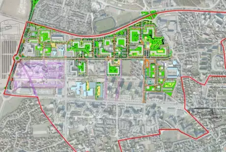Savart Paysage - La Chapelle Saint Luc - mission urbanisme conseil - ZAC