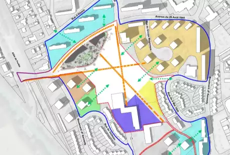 Savart Paysage - paysagiste urbaniste – aménagement - espaces publics - Verbeau