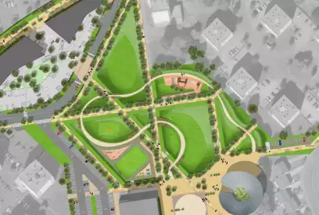 Savart Paysage - paysagiste urbaniste – aménagement - espaces publics - Verbeau
