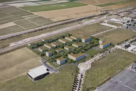 Savart Paysage - paysagiste urbaniste – étude de définition – ZAC – Bezannes – Marne – Grand-est