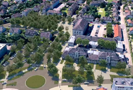 Savart Paysage - urbaniste paysagiste - La Chapelle Saint-Luc – Aube – Grand Est - Troyes Champagne Métropole – centre ville - centre ancien – Espace public