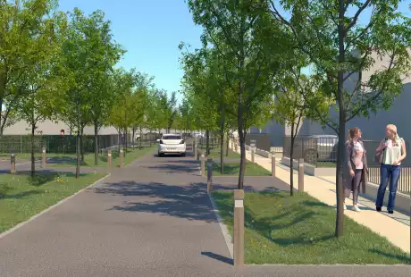 Savart Paysage - paysagiste urbaniste – projet – lotissement – Châlons-en-Champagne – Marne – Champagne-Ardenne- démarche durable – ville forêt