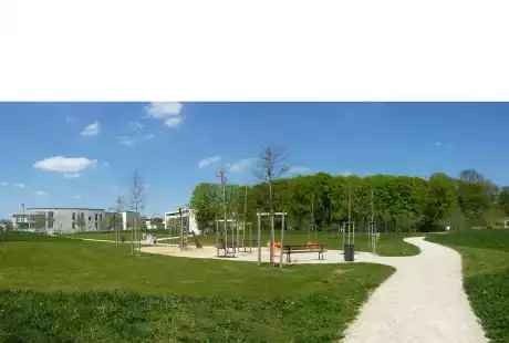 Savart paysage - paysagiste urbaniste -Tinqueux – Marne – Grand Est – parc public -développement durable – biodiversité