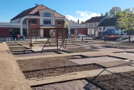Savart Paysage - paysagiste urbaniste – paysagiste concepteur marne - maîtrise d&, 39;oeuvre - place jardin - aménagement durable – Grand Est –Marne – Bazancourt – Champagne-Ardenne