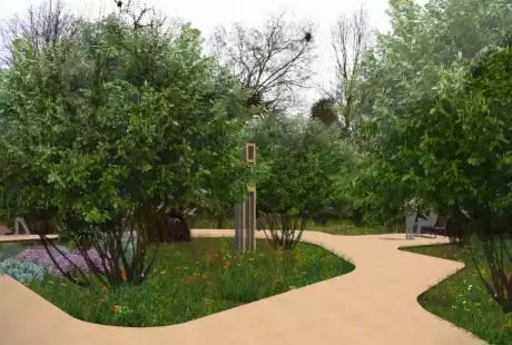 Savart Paysage - paysagiste urbaniste – maitrise d&, 39;œuvre – Paysagiste concepteur aube - Parc – La Chapelle-Saint-Luc – Espace Public